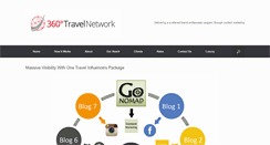 Desktop Screenshot of 360travelnetwork.com