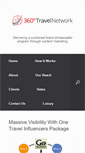 Mobile Screenshot of 360travelnetwork.com
